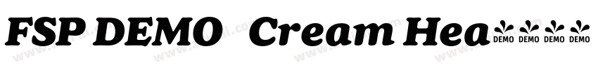 FSP DEMO   Cream Hea字体转换